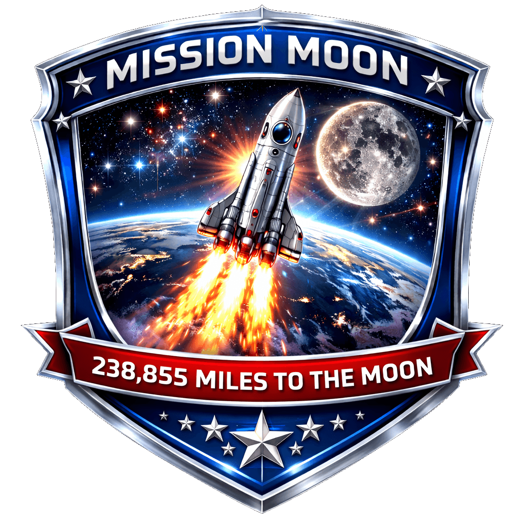 Mission Moon badge